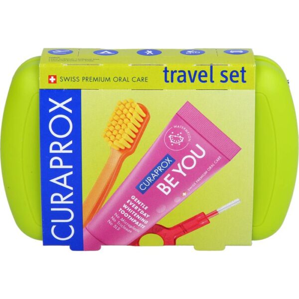 CURAPROX Travel-Set grün 1 St.