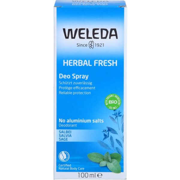 WELEDA Herbal Fresh Deo Spray Salbei 100 ml