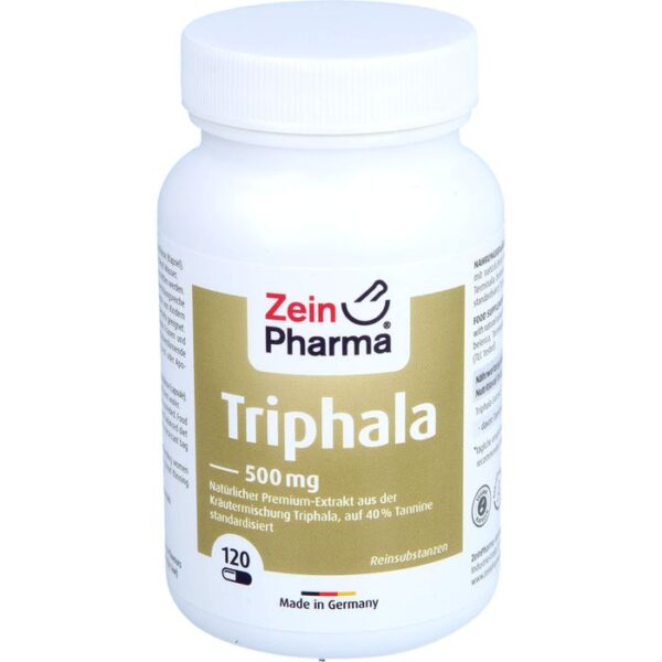 TRIPHALA 500 mg Kapseln 120 St.