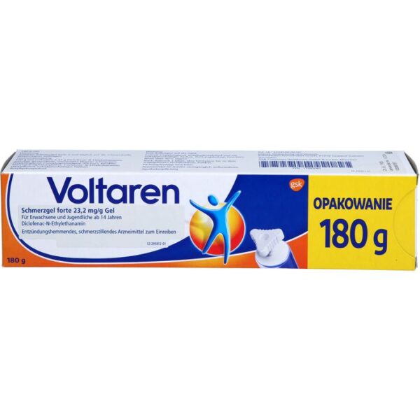 VOLTAREN Schmerzgel forte 23,2 mg/g 180 g