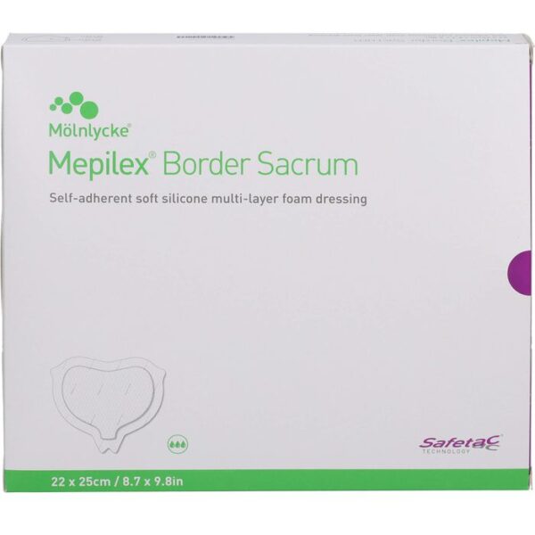 MEPILEX Border Sacrum Schaumverb.22x25 cm steril 10 St.