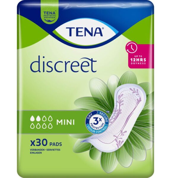 TENA DISCREET Inkontinenz Einlagen mini 30 St.