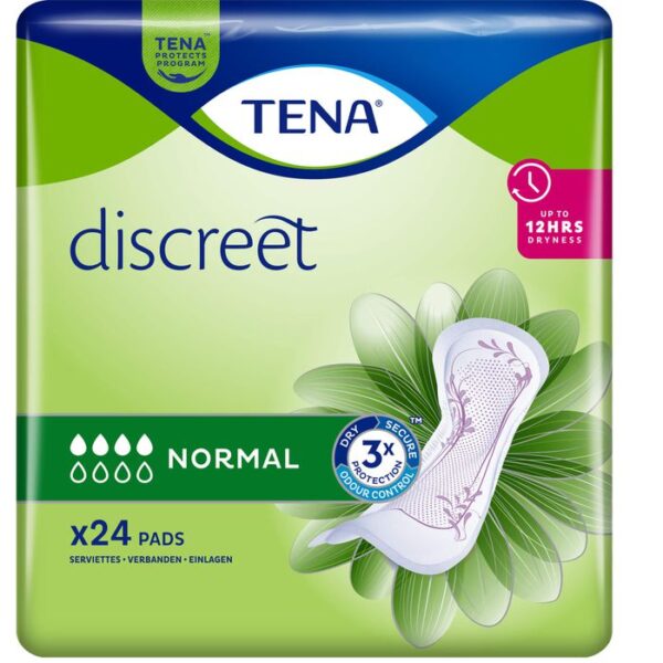 TENA DISCREET Inkontinenz Einlagen normal 24 St.