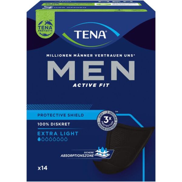 TENA MEN Active Fit Level 0 Inkontinenz Einlagen 14 St.