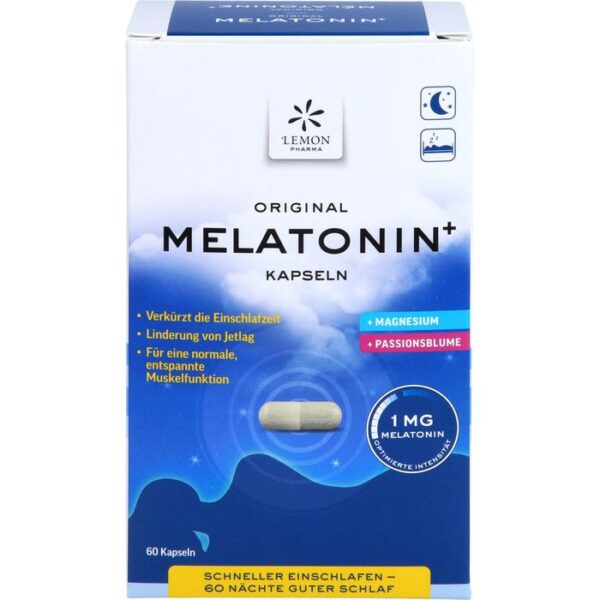 MELATONIN PLUS Kapseln 60 St.