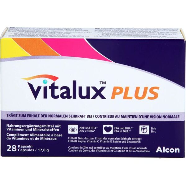 VITALUX Plus Kapseln 28 St.