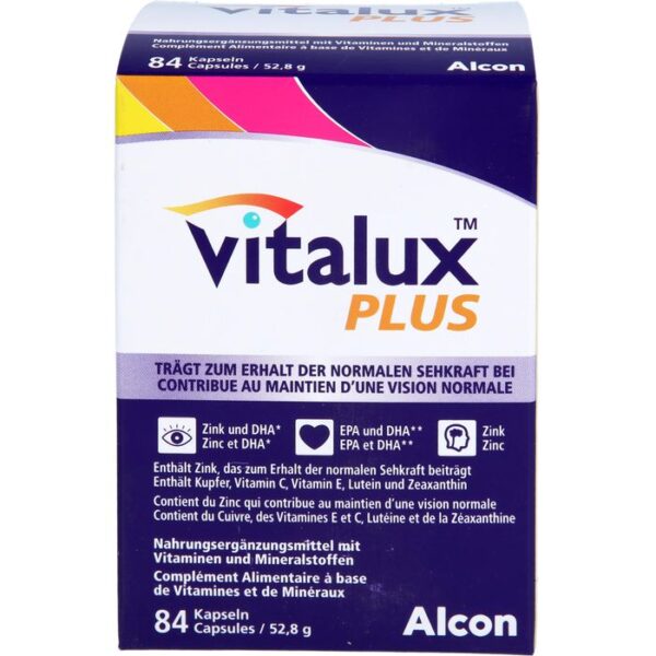 VITALUX Plus Kapseln 84 St.