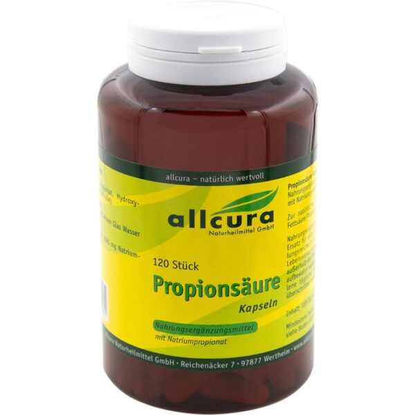 PROPIONSÄURE 500 mg Kapseln 120 St.