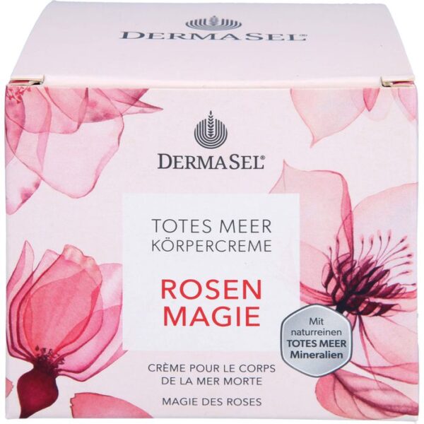 DERMASEL Totes Meer Körpercreme Rosen Magie 200 ml