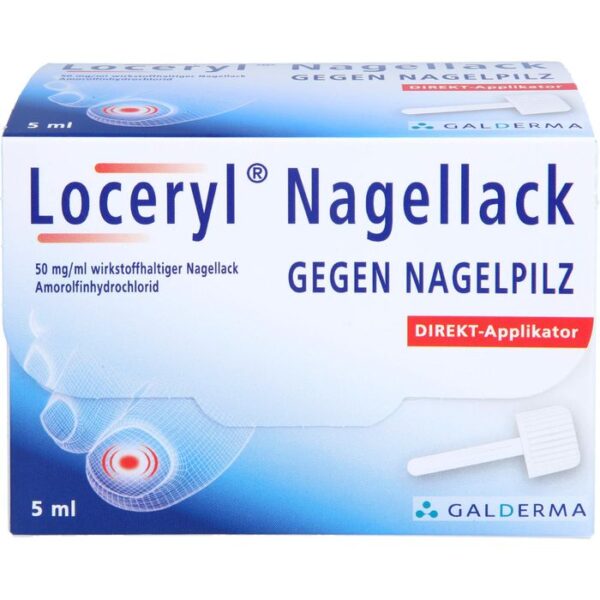 LOCERYL Nagellack gegen Nagelpilz DIREKT-Applikat. 5 ml