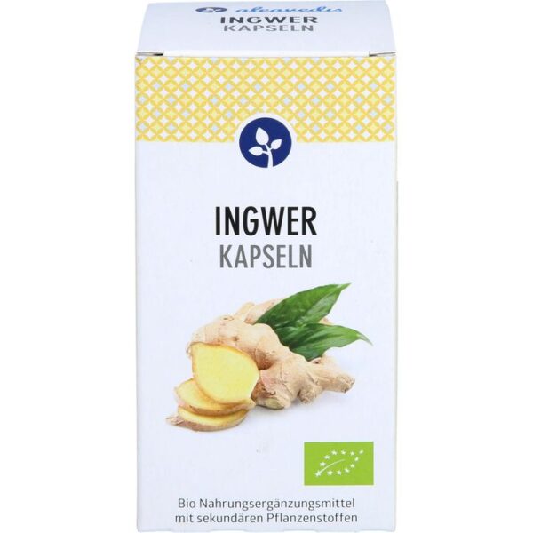 INGWER 400 mg Bio Kapseln vegan 120 St.