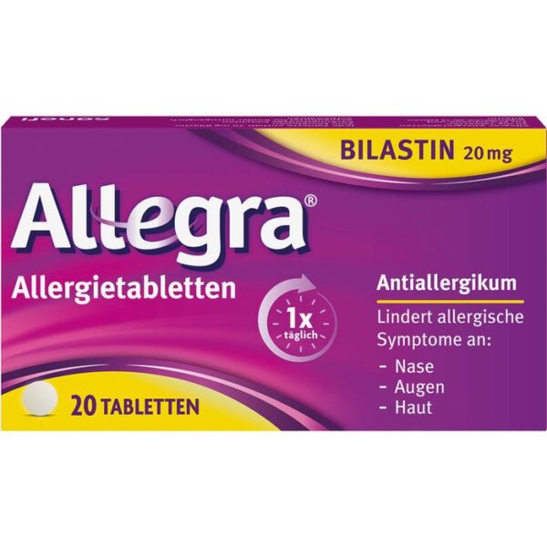 ALLEGRA Allergietabletten 20 mg Tabletten 20 St.