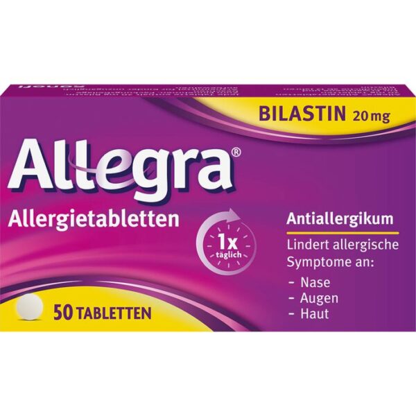 ALLEGRA Allergietabletten 20 mg Tabletten 50 St.