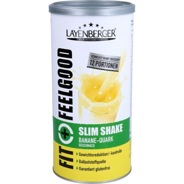 LAYENBERGER Fit+Feelgood Slim Shake Banane-Quark 396 g