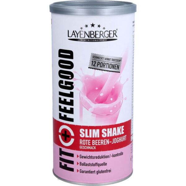 LAYENBERGER Fit+Feelgood Slim Shake rote Beeren 396 g