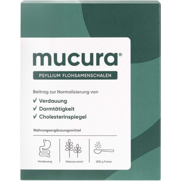 MUCURA Flohsamenschalen Pulver 200 g