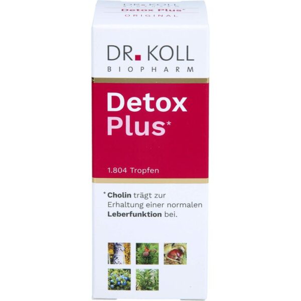 DETOX Plus Dr.Koll Gemmo Komplex Cholin Tropfen 50 ml