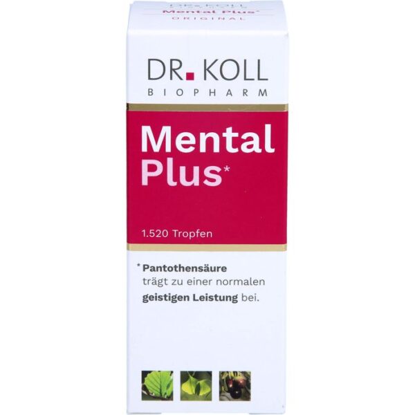 MENTAL Plus Dr.Koll Gemmo Kompl.Pantothensäure Tr 50 ml