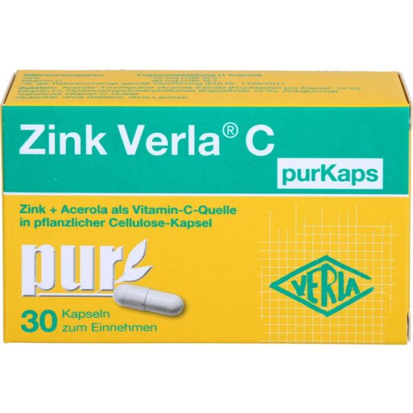 ZINK VERLA C purKaps 30 St.