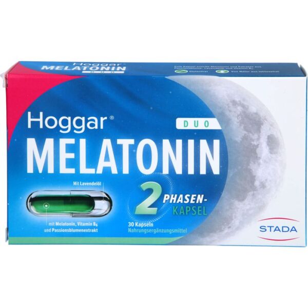 HOGGAR Melatonin DUO Einschlaf-Kapseln 30 St.