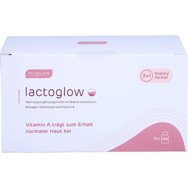 NUPURE lactoglow Trinkampullen 100 ml