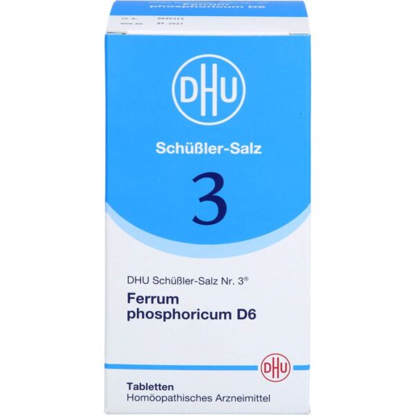 BIOCHEMIE DHU 3 Ferrum phosphoricum D 6 Tabletten 900 St.