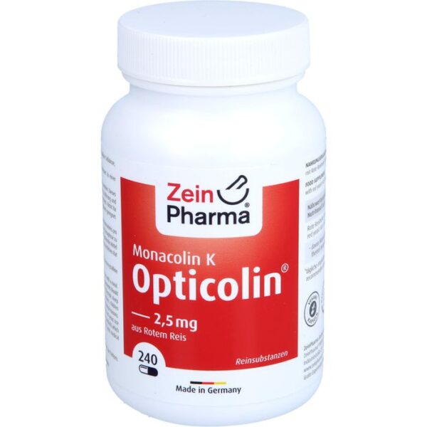 OPTICOLIN K Monacolin 2,5 mg Kapseln 240 St.