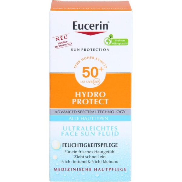 EUCERIN Sun Fluid Hydro Protect Face LSF 50+ 50 ml