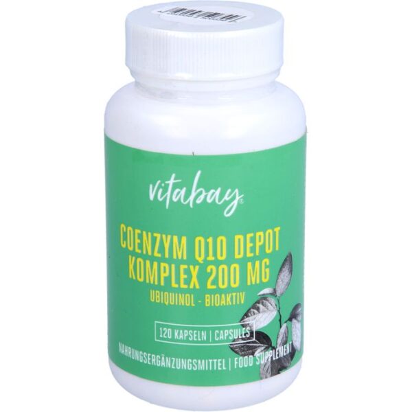 COENZYM Q10 UBICHINON Komplex 200 mg vegan Kapseln 120 St.