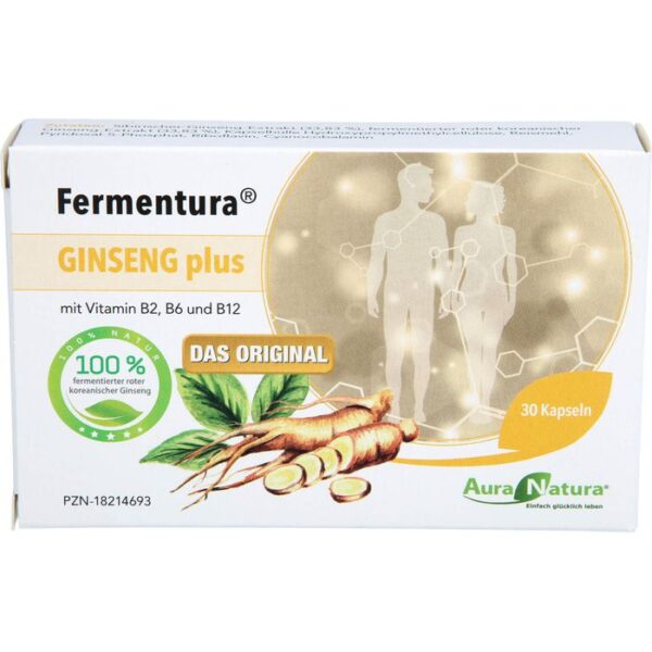 FERMENTURA Ginseng Plus Kapseln 30 St.