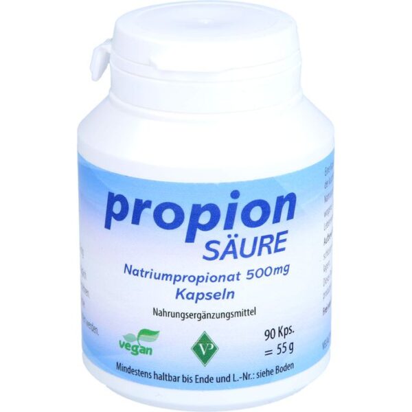 PROPIONSÄURE 500 mg vegan Kapseln 90 St.