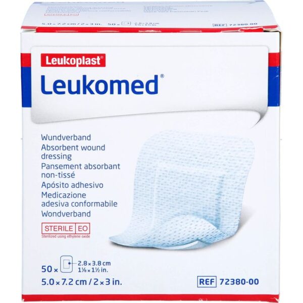 LEUKOMED sterile Pflaster 5x7,2 cm 50 St.