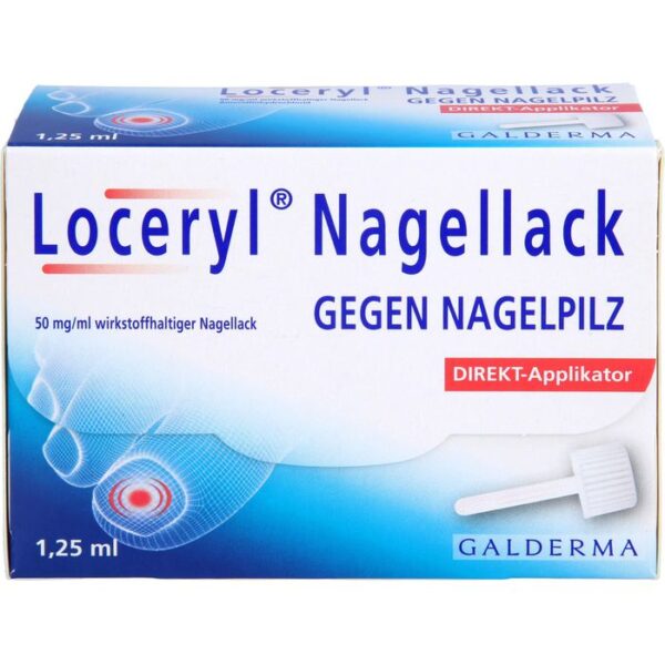 LOCERYL Nagellack gegen Nagelpilz DIREKT-Applikat. 1,25 ml