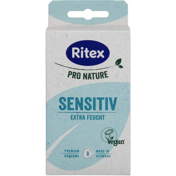 RITEX PRO NATURE SENSITIV vegan Kondome 8 St.