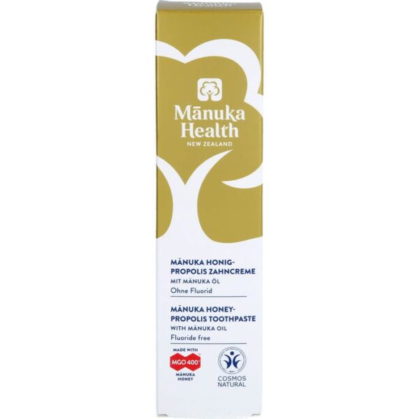 MANUKA HEALTH Honig-Propolis Zahncreme fluoridfrei 75 ml