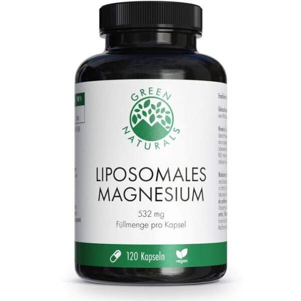 GREEN NATURALS Magnesiumcitrat liposomal veg.Kaps. 120 St.