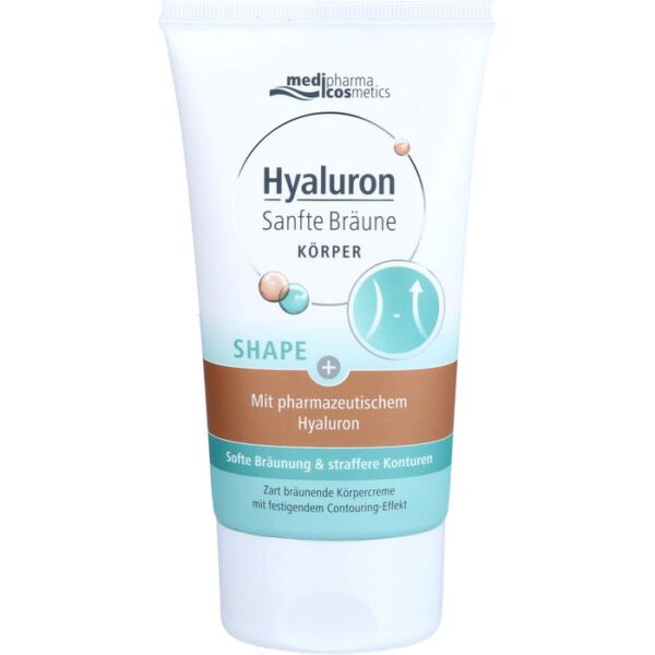 HYALURON SANFTE Bräune Shape Körperpflege Creme 150 ml