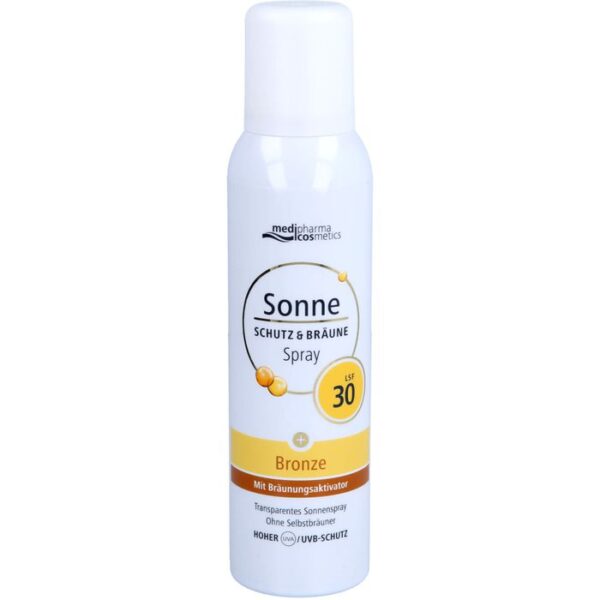 SONNE SCHUTZ & Bräune Spray bronze LSF 30 150 ml