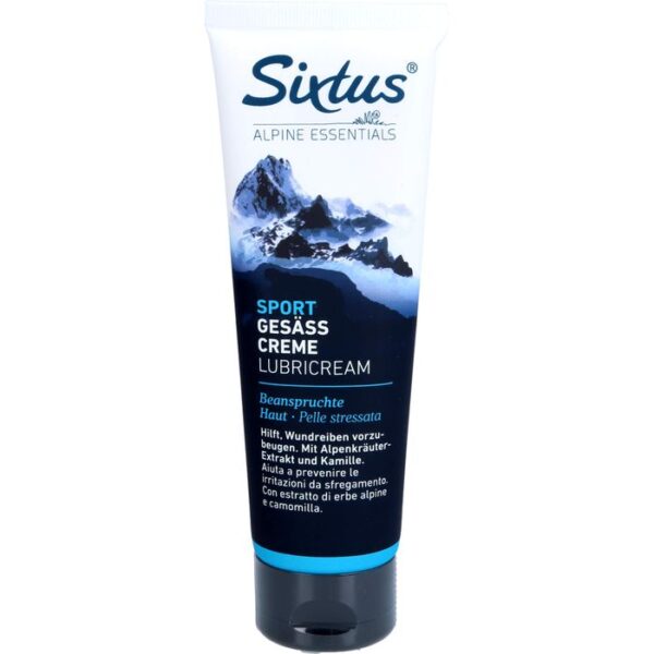 SIXTUS Sport Gesäß Creme 125 ml