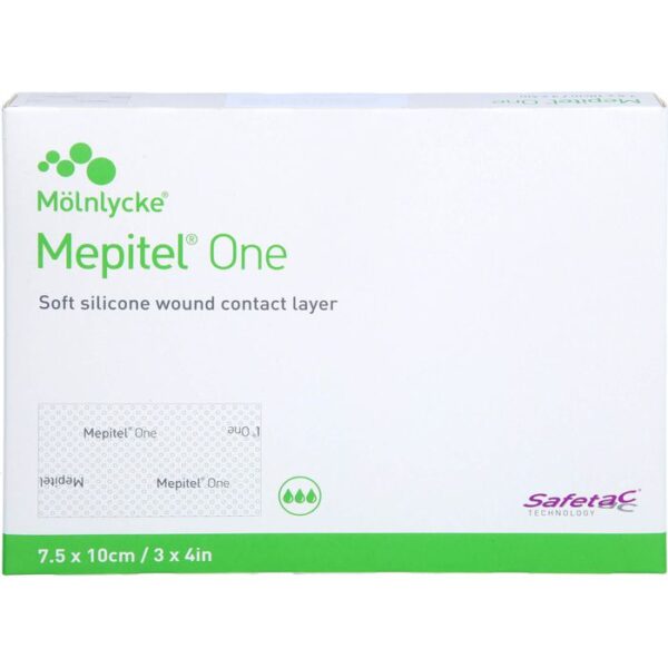 MEPITEL One 7,5x10 cm Silikon Netzverband 10 St.