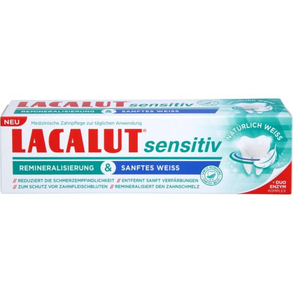 LACALUT sensitiv Remineralisierung & sanftes Weiß 75 ml