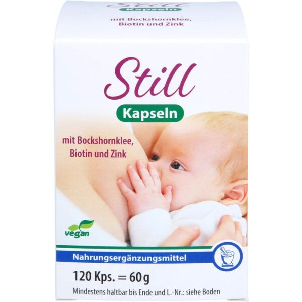 STILL-KAPSELN mit Bockshornklee+Biotin+Zink 120 St.