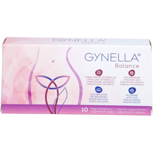 GYNELLA Balance Vaginalsuppositorien 10 St.