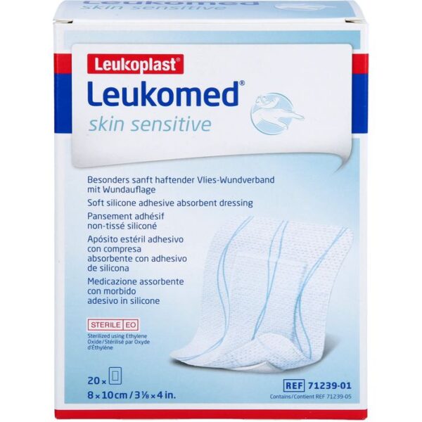 LEUKOMED skin sensitive steril 8x10 cm 20 St.