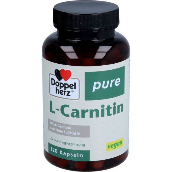 DOPPELHERZ L-Carnitin pure Kapseln 120 St.