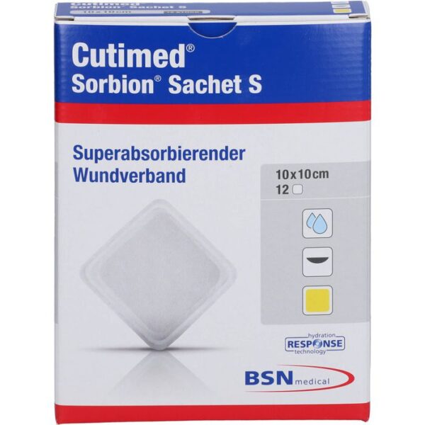 CUTIMED Sorbion Sachet S Wundauflage 10x10 cm 12 St.