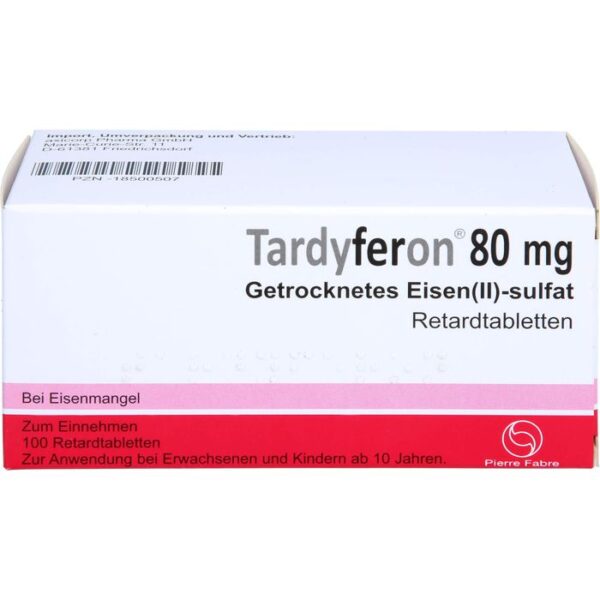 TARDYFERON 80 mg Retardtabletten 100 St.