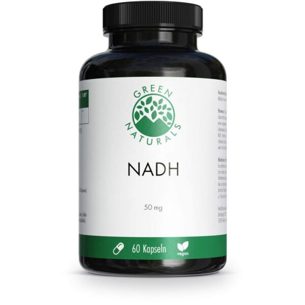 GREEN NATURALS NADH vegan und hochdosiert Kapseln 60 St.