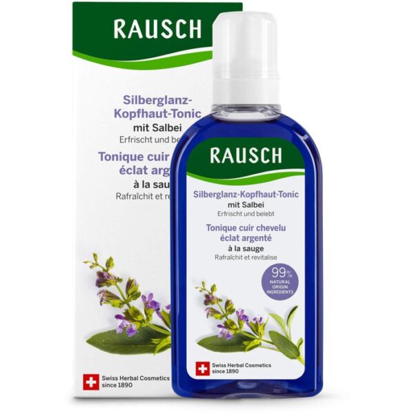 RAUSCH Silberglanz-Kopfhaut-Tonic mit Salbei 200 ml