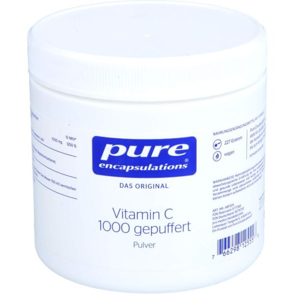 PURE ENCAPSULATIONS Vitamin C 1000 gepuff.Pulver 227 g